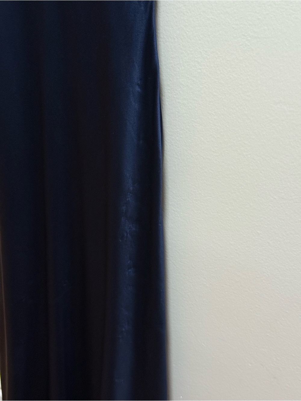 Reformation Pernille silk dress navy blue  maxi formal summer wedding guest NWT - Picture 12 of 12
